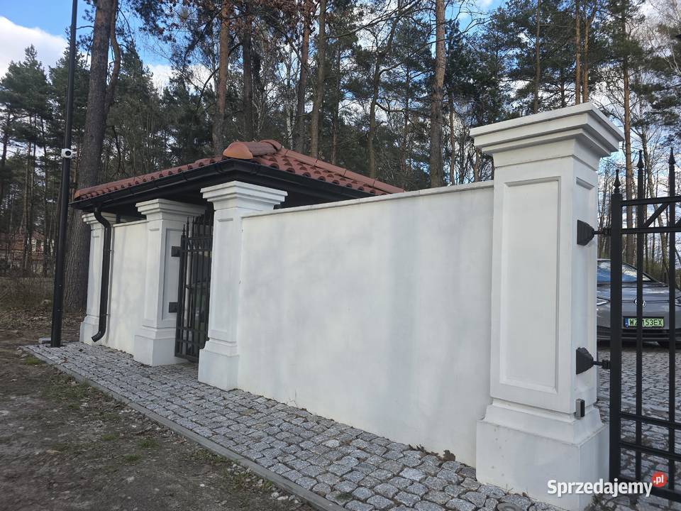 Ogrodzenia Dworkowe Słupki Boniowane Pałacowe pomorskie Sopot