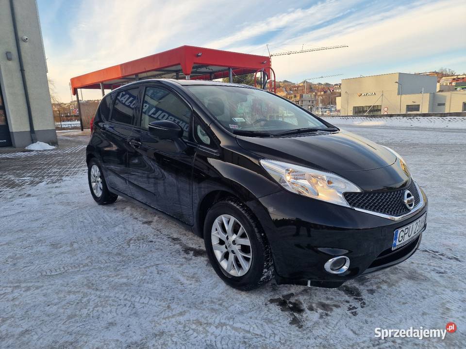Nissan Note 15dci1włascicielFull auto Nowe pomorskie Niestępowo