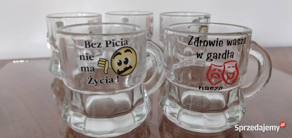 śmieszne kieliszki Bukowno