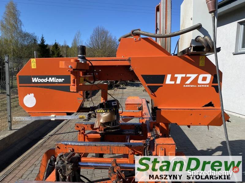 Trak taśmowy WoodMizer LT 70 z hydrauliką i Mojusz