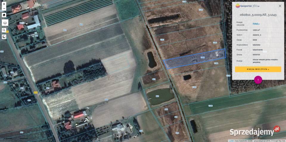 Działka rekreacyjna Sprzedaż