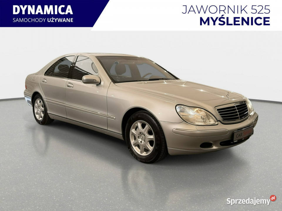 Mercedes S 500 50 V8 306 automat 2002 r przebieg komputer pokładowy sprzedam