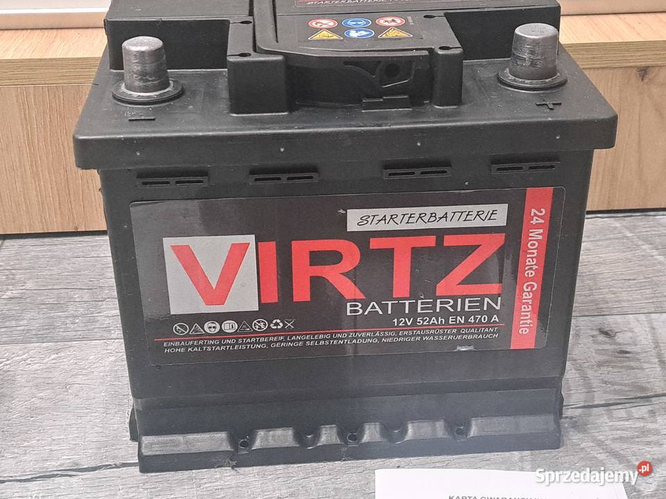 Akumulator 12V 52Ah nowy gwarancja osobowe Czerwionka-Leszczyny