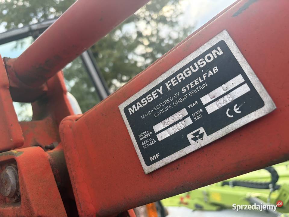 Ładowacz czołowy tur 3 sekcyjny Massey Ferguson