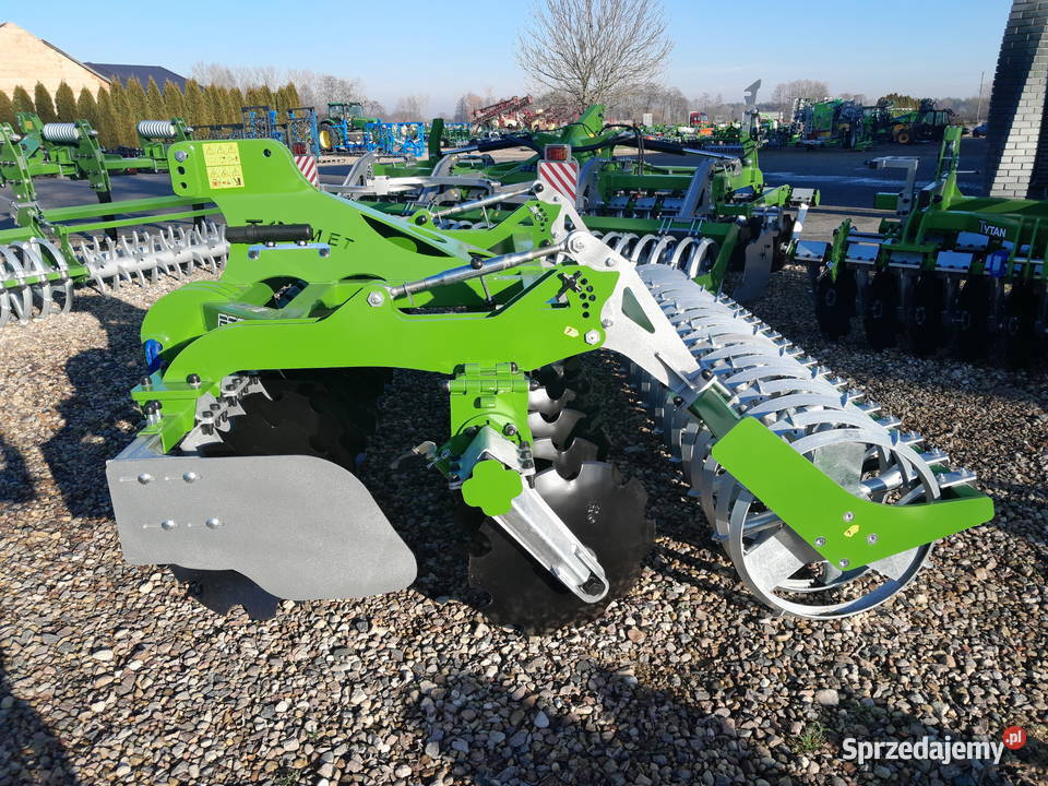 Brona kompaktowa Astat 3 m Tolmet talerzówka wał Domanin