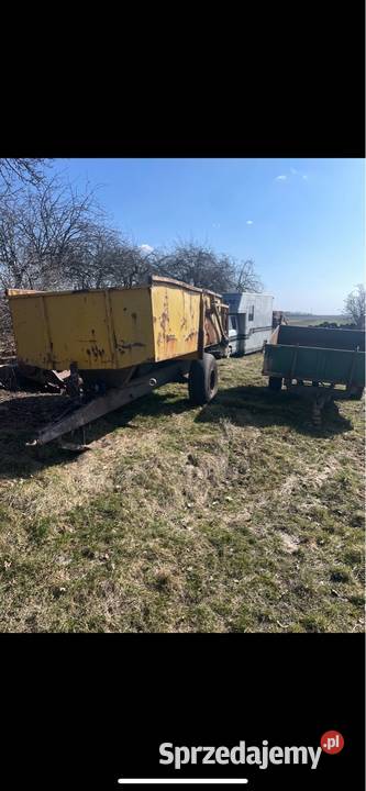 Przyczepy rolnicze wywrotki do tyłu Przyczepy rolnicze lubelskie Międzyrzec Podlaski