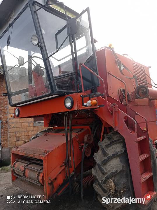 Bizon super kombajn zbożowy Brzuśce