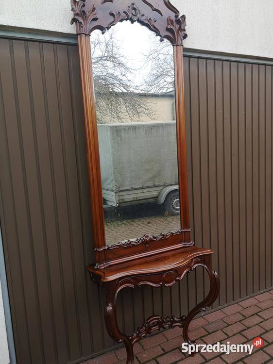 Duże Lustro Ludwik Filip Machoń XIX Wiek Swarzędz sprzedam