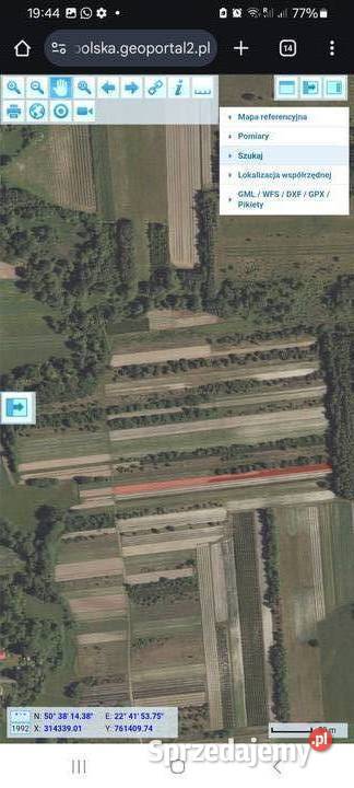 Sprzedam działkę rolną Sprzedaż lubelskie
