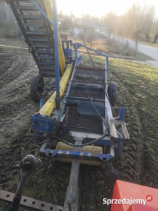 Zbieraczka do cebuli i jabłek przemysłowych