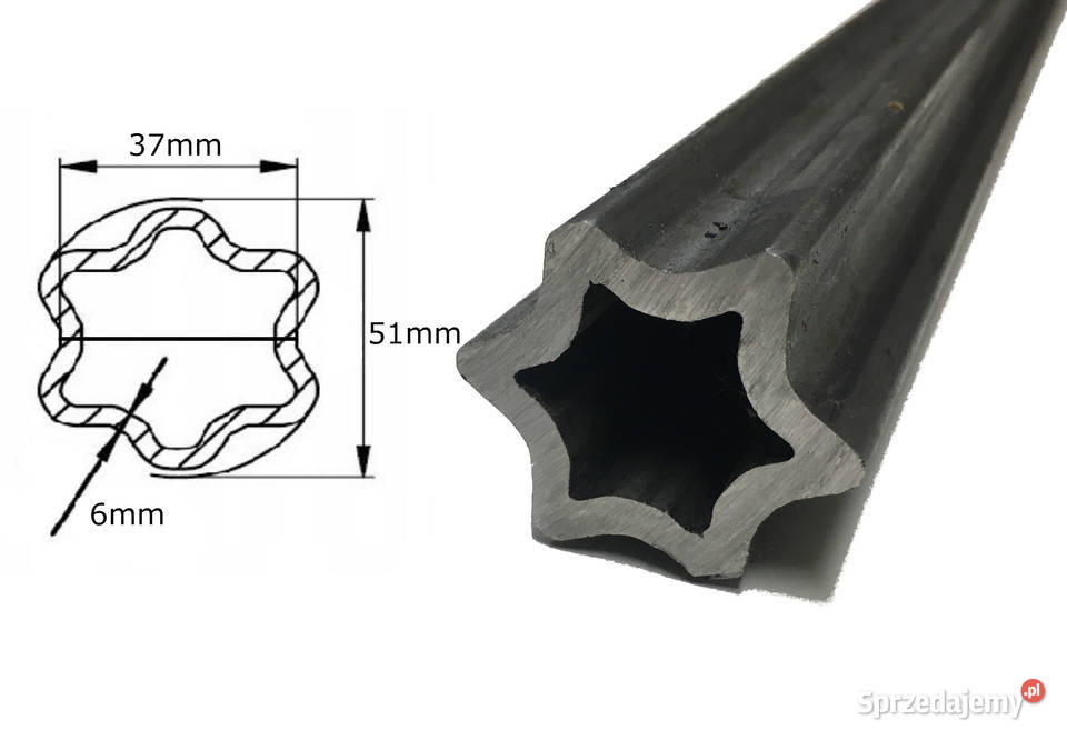 Rura WOM gwiazda 5137 mm 60 TS51060 Kamionna sprzedam