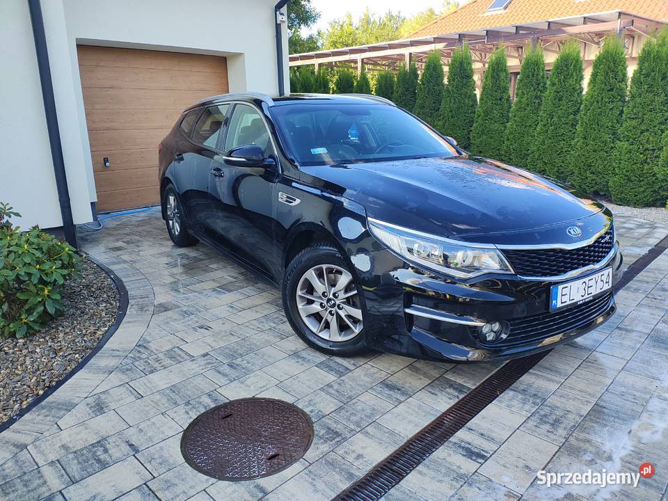 Kia Optima salon Polska GT line ASO nieuszkodzony Optima Łódź