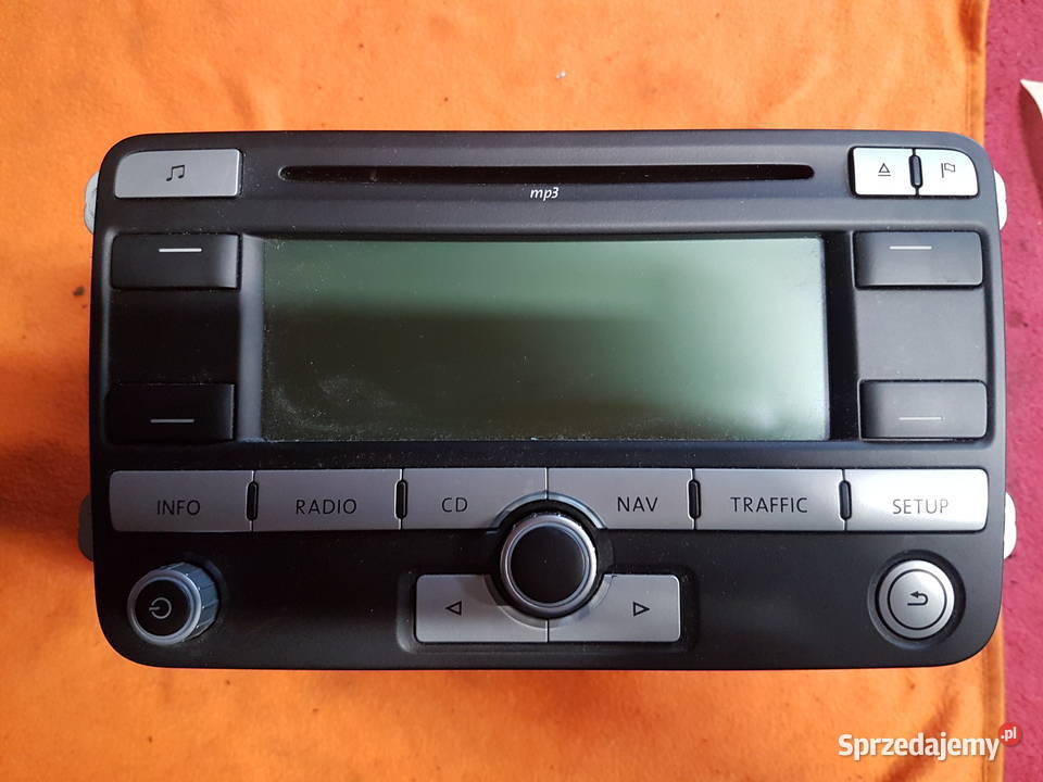 VW GOLF V JETTA PASSAT B6 RADIO CD BLAUPUNKT Radioodtwarzacze wielkopolskie Turkowice
