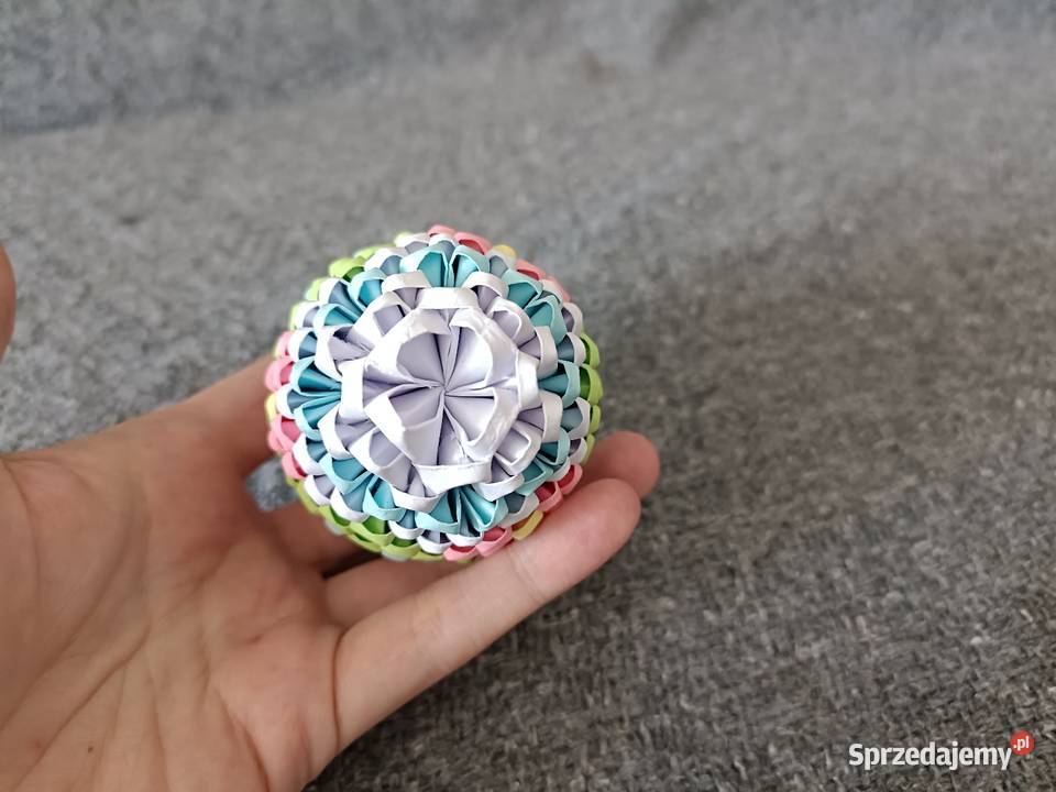 Pisanka Kwiaty Wielkanocna Origami Modułowe