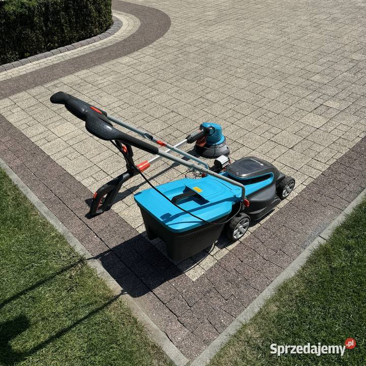 Zestaw aku Gardena PowerMax Li1832 podkaszarka Kosiarki akumulatorowe dolnośląskie Lubin