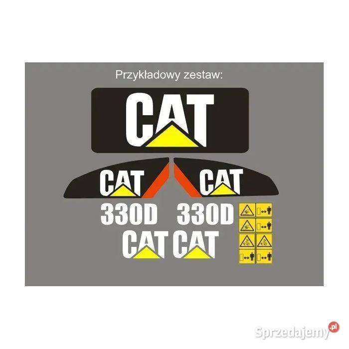 Naklejki Oklejenie CAT 323D 325D 330D 336D Janików