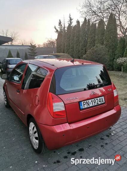 Citroen C2 2009r 14 90 AUTOMAT LPG Polski salon Poznań