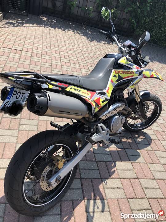 Honda FMX 650 A2 nie KTM EXC SMC DRZ SM Honda wielkopolskie sprzedam