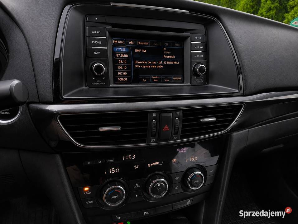 Mazda 6 Gj SKYACTIVE 22 Kombi gniazdo AUX Zduńska Wola