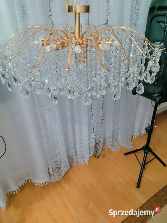 Żyrandol kryształowy Zamość