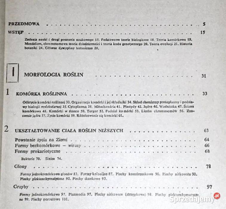 Botanika Alicja Szweykowska Jerzy Szweykowski Pozostałe Chełm sprzedam