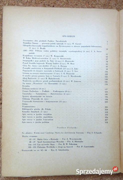 G Wierchy rocznik 24 1955 sprzedam