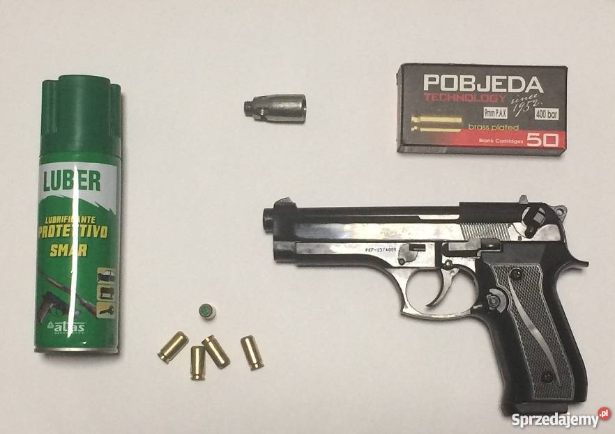 Major 92 Pisolet Alarmowy Hukowy KAL 6MM Łódź