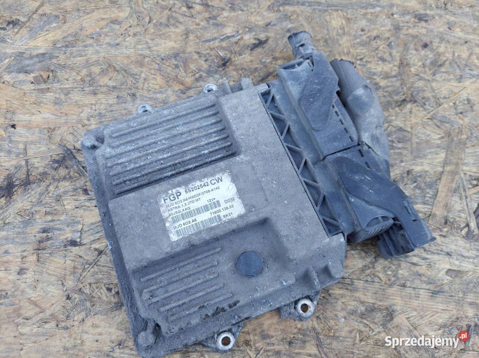 STEROWNIK SILNIKA OPEL ASTRA H 13 JTD 55202542 Gliwice