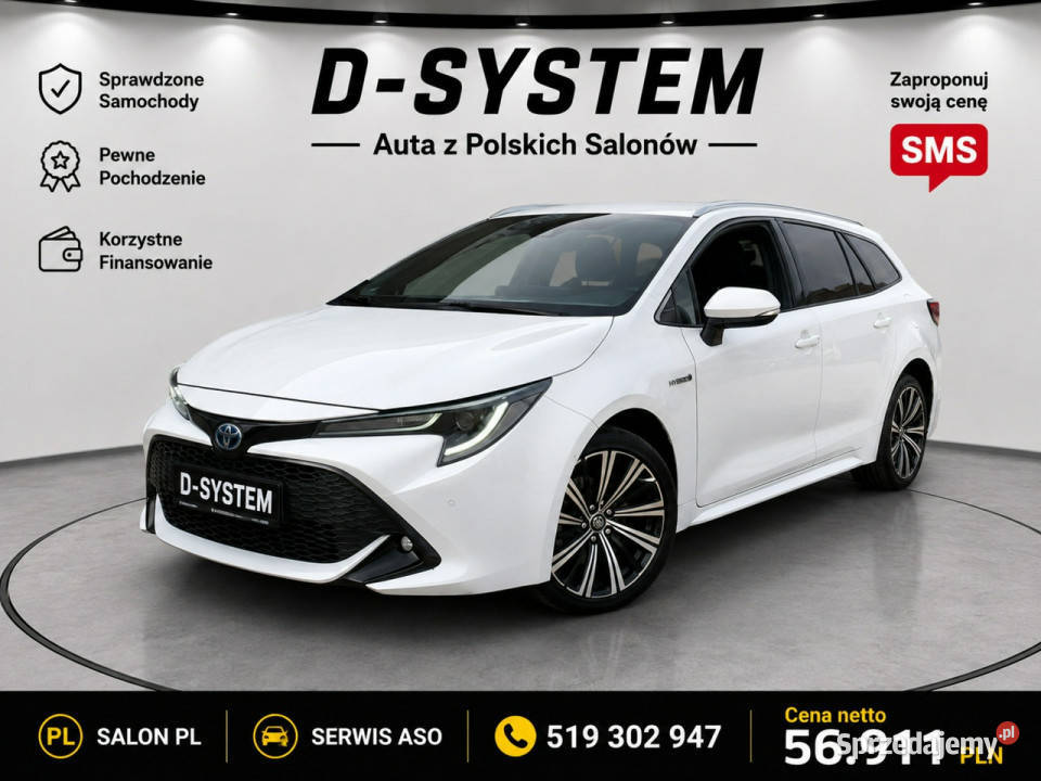 Toyota Corolla 22 Salon Polska 20 HYBRID 1wł gniazdo SD Białystok