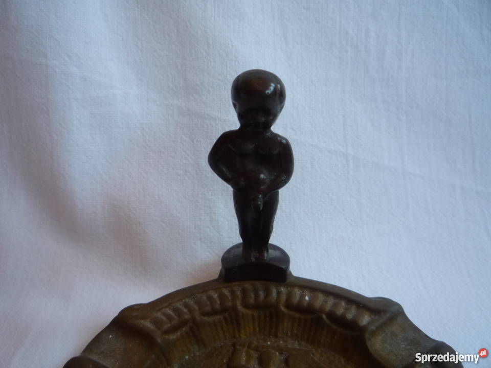 Antyk Popielniczka z Figurką Chłopca Wyjątkowa Pozostałe Szczecin