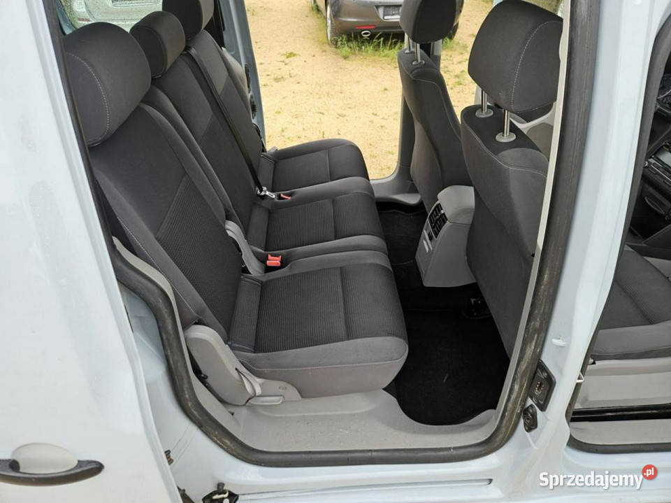 Volkswagen Caddy 14 80 klima elektryka zadbany garażowany Strzegom