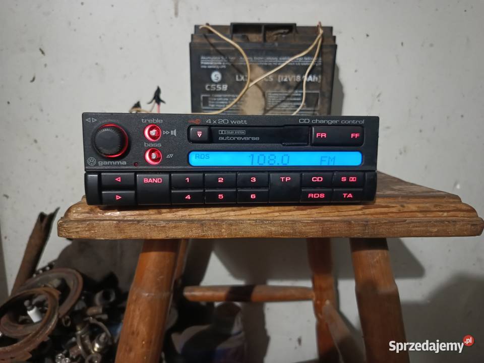 Radio volkswagenaudi gamma IV sprawne Dąbrowa Tomaszowska