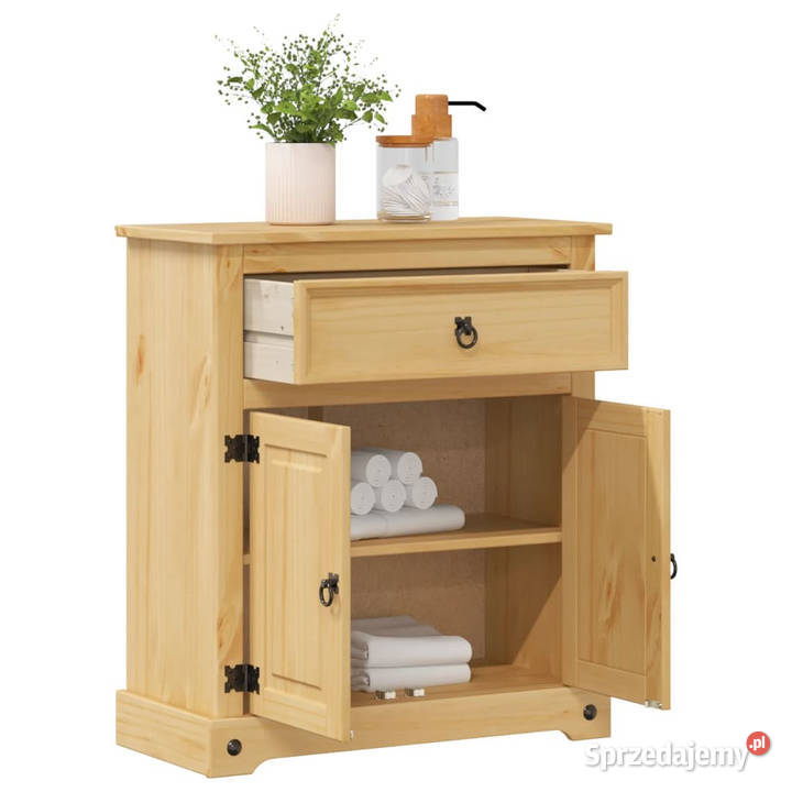 Szafka łazienkowa Corona 70x33x80 lite drewno Pozostałe sprzedam