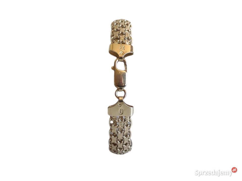 7344 Efektowna Włoska Diamentowana Bransoletka srebro Kędzierzyn-Koźle