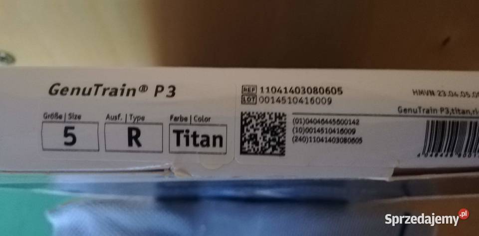 Orteza kolana prawa Włocławek sprzedam