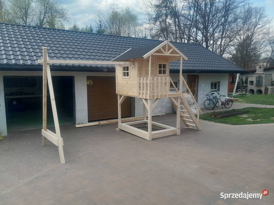 Domek drewniany plac zabaw podkarpackie sprzedam