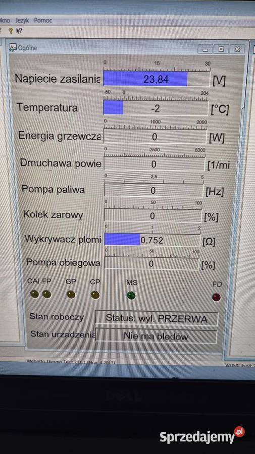 Nowy nowe ogrzewanie postojowe Scania Webasto Pleszew