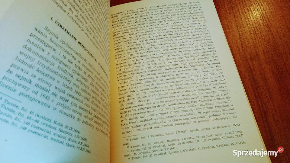 Sejmik księstwa opolskoraciborskiego w latach Rok wydania 1979 Gdańsk