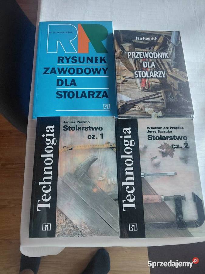 Sprzedam książki do stolarstwa część 1 i2 Chrzanów