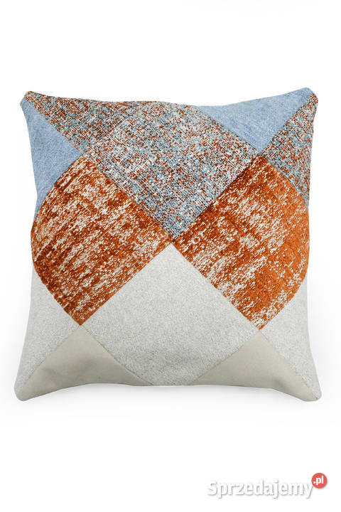 Poduszkę Dekoracyjną Patchwork Żakardowa Stylowa Kazimierz Biskupi