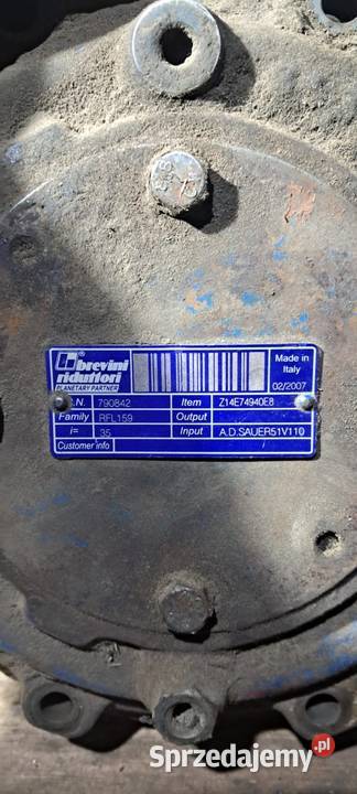 Zwolnica DEWULF BREVINI RFL159