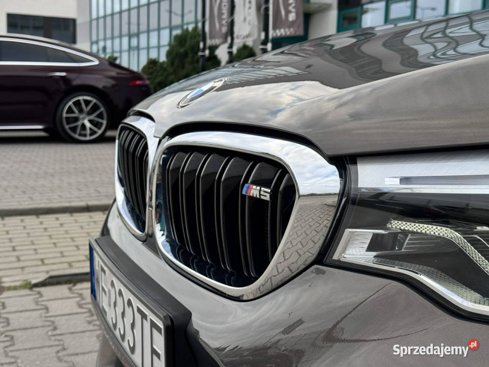 BMW M5 Salon Polska Bezwypadkowy Bowers Wilkins asystent pasa ruchu małopolskie Węgrzce
