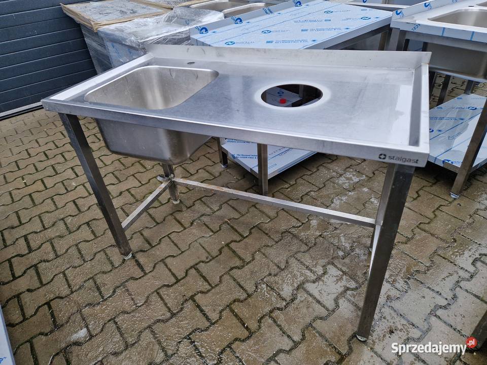 ZLEW GASTRONOMICZNY 1 KOMOROWY Z OTWOREM NA Ostrów Wielkopolski