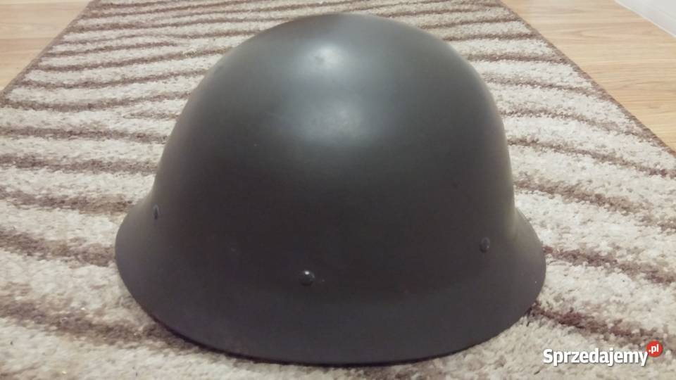 PięknyStary Wojskowy Hełm Szwedzki Sygnowany Brzóza Stadnicka sprzedam