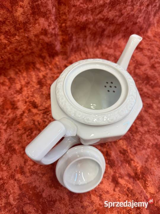 Dzbanek do herbaty Rosenthal Maria Biala 12 osob Kielce sprzedam