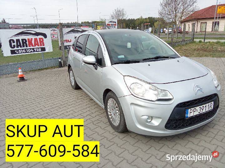 CITROEN C3 II 14 HDI 2010 PANORAMA ALU15 Diesel komputer pokładowy wielkopolskie Wągrowiec