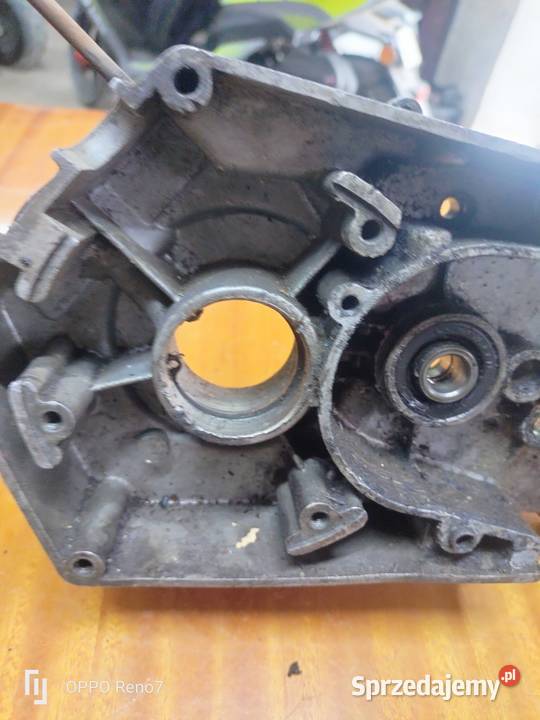 Karter lewy silnika 023 Komar motorynka Łubno