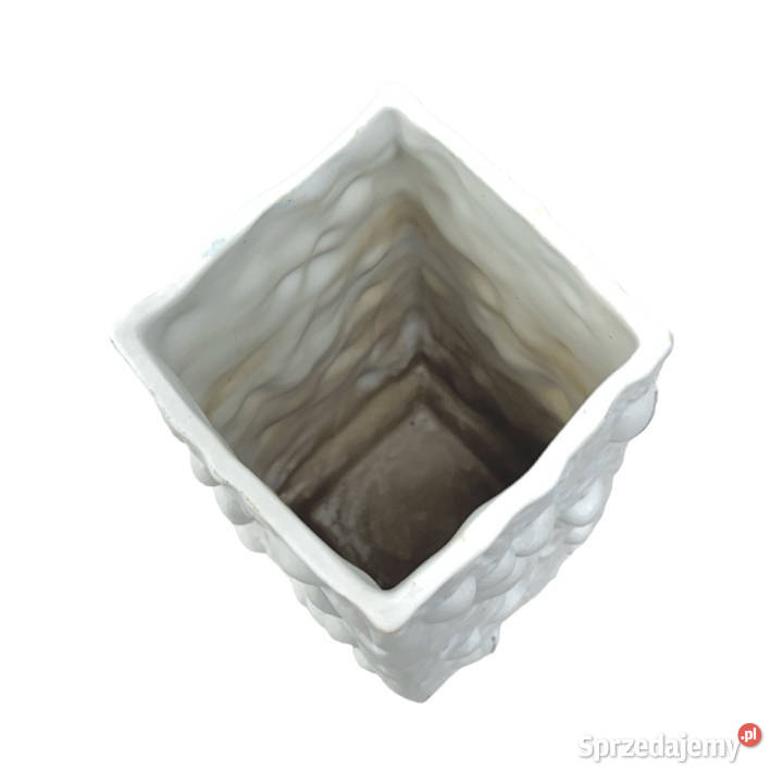 Wazon Biskwitowy Skamieliny VEB Kunstporzellan Warszawa