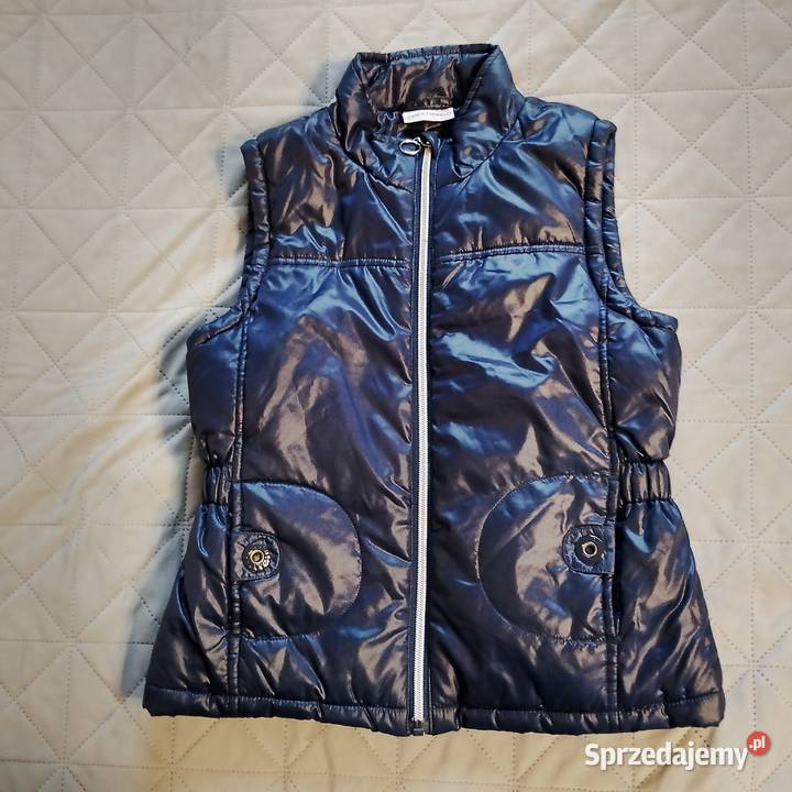 Spszedam kamizelke granatową COCCODRILLO 122 Coccodrillo Kurtki i płaszcze Zaścianki