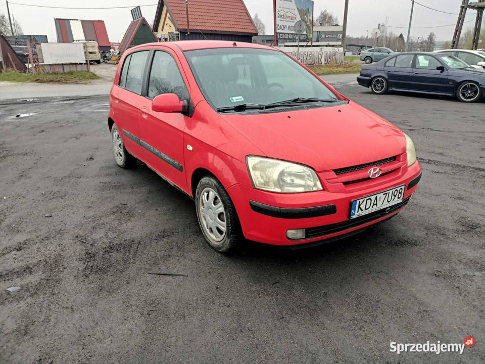Hyundai Getz Hyundai Getz 13 02r manualna małopolskie
